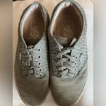Vans Van’s Off The Wall Women’s Canvas and Suede Dark Gray Shoes Size 8 Photo 1