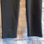 Adidas capri black legging work out yoga pants Womens Small Wide waist band logo Photo 2