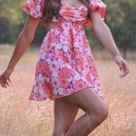 Hello Molly Floral Mini Dress Photo 0