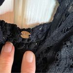 Free People Intimately‎  Lace Bralette Black Embroidered Lace Size XS Photo 6