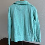 Tommy Bahama  1/4 Zip Pullover Women's M Pima Cotton Blend Mint Resort Golf Photo 4