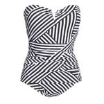Tommy Bahama New. Stripe swimsuit. Size 14. MSRP $149 Photo 4
