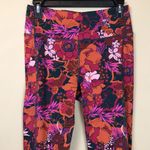 Free People FP Movement Women’s Athletic Gym Workout Floral Print Leggings Pink Photo 1