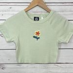 PacSun Flower Print Crop Top Size XS Photo 0