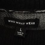Who What Wear FINAL MARKDOWN Ladies’  LS Sweater Dress (L) NWOT Photo 5