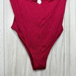 Cupshe NWT Shirley Jacquard Underwire One Piece Swimsuit Cheeky size L Large Photo 4