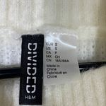 H&M Women’s White Turtleneck Sweater Size Small Cozy Knit Polyamide Acrylic Photo 3
