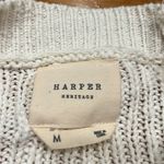 Harper Heritage  cream knit sweater size medium. Photo 1