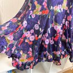 Hutch Anthropologie  Dress Women Medium PETITE Pink Puffy Ruffle babydoll Fairy Photo 10