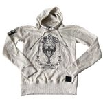 Harry Potter Official NYC New York Griffin Hoodie Dumbledore Hogwarts Oatmeal XS Black Photo 0