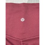 Lululemon  Align High Rise Crop Leggings Burgundy Size 2 Photo 4