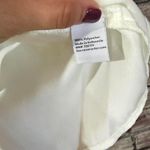 Nine West - Sheer Tie Front Blouse - Women - Small - Ivory Chiffon Top Photo 2