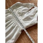 White House | Black Market WHITE SILK Blend SHINY Lined HALTER MINI DRESS L Photo 2