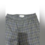 Anthropologie By  Knit Hiking Bootcut Pants Size Small Plaid Pull On Elastic Photo 4