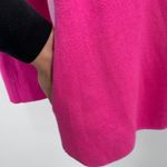Burgess The Lauren Pink Tunic Sweater Bell Sleeve Mock Neck Cashmere Blend Med Photo 3