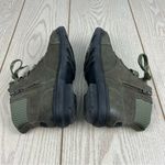 UGG  Hapsburg Waterproof Suede Lace-up Ankle Booties US7 Green Slate $150 Photo 4