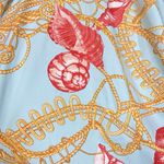 J. McLaughlin Seashell Wrap Top Womens Catalina Top Size Small Resort Beach Rope Photo 1