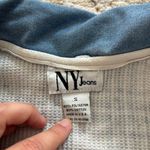 NY Jeans Vtg  Plaid Denim‎ Button Down Jacket Size Small 90s 80s Grunge Retro Photo 4