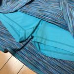 Ideology  Flounce Turquoise Blue Space Dye Print Athletic Skirt Skort Size Medium Photo 3