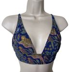 J.Crew  Jungle Leopard Print Two Piece Swimsuit Blue Womens S Photo 1