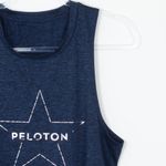Peloton  Silver‎ Star Logo Sleeveless Tank Top Womens Size Medium Photo 1