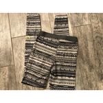 Nike  Pro Small Leggings Gray Yoga Pants Compression Geometric Stretch‎ Athletic Photo 1