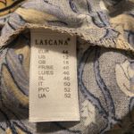 Lascana Floral Peasant Tie Front Blouse Tan Size 12 Photo 6