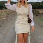 Revolve Piral cream mini dress Photo 0