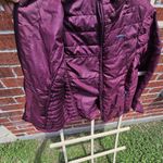 Merrell Merrill Puffer Jacket Burgundy Medium Lightweight Photo 8