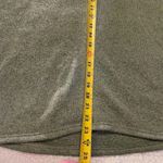 The North Face Women's Sweater Large Green Shawl Collar Fleece Lined Sweater Photo 6