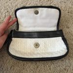 Cream Tweed Wristlet Black Photo 3