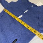 Urban Outfitters sweater Ulla cropped cutouts fitted crew neckline Sz small NWT Photo 4