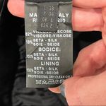 Derek Lam  Black Silk & Velvet Sleeveless Dress 2 Photo 7