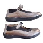 Drew  Womens Rose Mary Jane Shoes Size 7 Grain Leather Cooper Metallic Orthopedic Photo 4