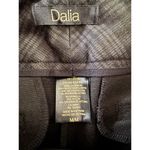 NWT Dalia Mid Rise Black Plaid Tummy Control Pull On Slim Dress Pants Sz Medium Photo 4