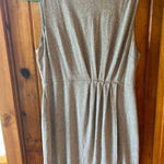 Mossimo Stretch Sleeveless Gray Jersey Dress with Back‎ Zipper Detail Size L Size L Photo 0