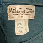 Matilda Jane  Good Hart An Evening Date Teal & Lime Ruched Dress Size Medium Photo 5