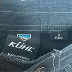 Kuhl Black Cargo Pants Sz 2 Roll Up Legs Snap Pockets Outdoor Hiking Adventure Photo 7