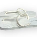 Old Navy new ߷ Sugarcane Blend Thong T Strap Beach Casual Flip Flops ߷ White 7M Photo 8