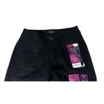 Lee Riders by  Slim Net Slimming Jeans Womens 8 Black Denim Straight Leg Stretch Photo 1