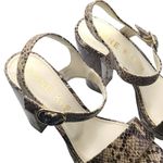 Anne Klein Women's Ventura Ankle Strap Dress Sandals – Size 8.5, Snakeskin Print Photo 4