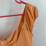 l*space L* Sirena Dress Size Small Mini Ribbed Cantaloupe Beach Resort Vacation Photo 11