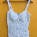Liberty Love White Sleeveless Corset Top Photo 0