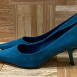 Sam Edelman “Bianka Pump” Wild Indigo Suede Pointy CEO Happy Hour Pumps Size 9 Photo 4