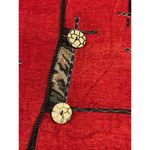 Dress Barn Dressbarm Patchwork cardigan 1X Mixed Funky Art To Wear Boho Chic Vintage S-303 Photo 2