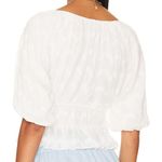 Revolve MINKPINK Detailed V Neck Top In White Photo 1