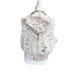 FREE PEOPLE MOVEMENT Off The Grid Printed Vest Size Medium in Ivory Floral Pink Photo 5