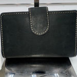 Van Heusen Black Genuine Leather Bifold Wallet Clutch Coin Purse Photo 0