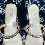 Badgley Mischka NIB! Thina Jeweled Flat Slide Photo 4