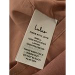 Lulus NWT Lulu’s Chic Demeanor Rusty Rose Pink Floral Jacquard Halter Mini Dress Large Photo 7